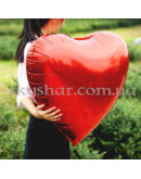 Фольгована кулька "Велике серце червоне 80 см" – фото 3