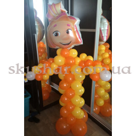 Опция Фигура из шаров "Фиксики Симка" – фото 9 Опция Фигура из шаров "Фиксики Симка" – фото 9