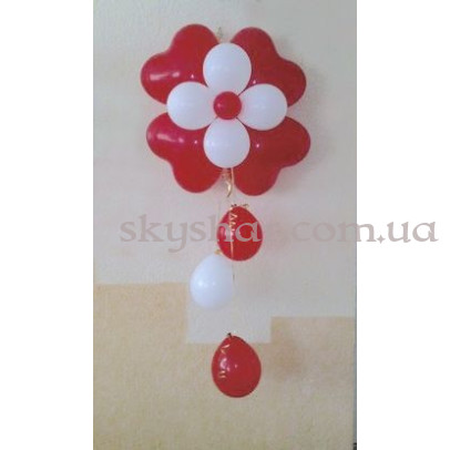 Квітка настінна з сердець – фото 1