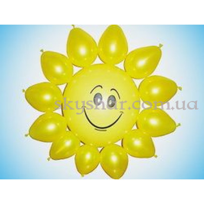 Солнце из шаров – фото 1