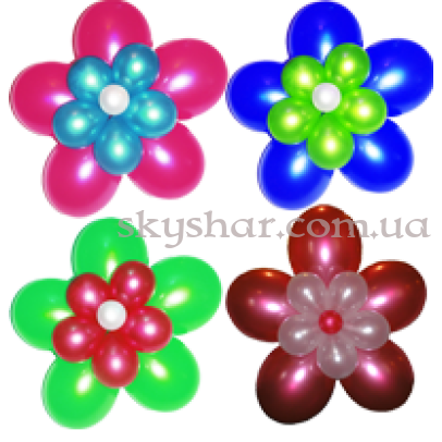 Ромашка з 11 кульок – фото 1