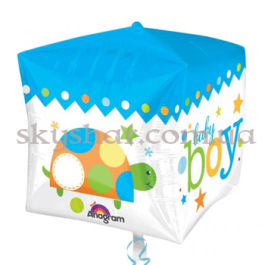 Фольгированный шар куб "Baby Boy" – фото 37