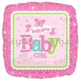 Опция Фольгована кулька "Зустріч з пологового будинку дівчинки" – фото 16