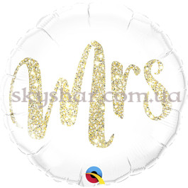 Опция Фольгована кулька коло "Місіс" Mrs – фото 19