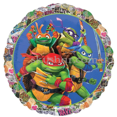 Фольгированный шар "Черепашки Ниндзя" – фото 1