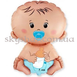 Опция Фольгированный шар "Пупсик Мальчик" – фото 13