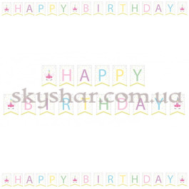 Опция Гірлянда-букви "Happy Birthday Єдиноріг" 350 см – фото 9