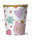 Стаканы "Кошечка-принцесса" 250 мл 8 шт. – фото 3