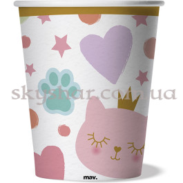 Стакани "Кішечка-принцеса" 250 мл 8 шт. – фото 4