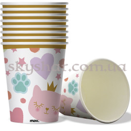 Опция Стаканы "Кошечка-принцесса" 250 мл 8 шт. – фото 24 Опция Стаканы "Кошечка-принцесса" 250 мл 8 шт. – фото 24