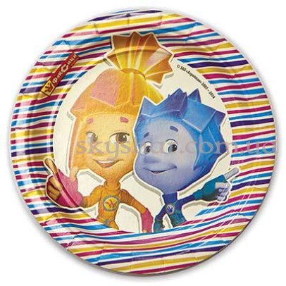 Тарілки "Фіксики" 8 шт. – фото 1