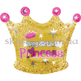 Опция Фольгированный шар фигура "Корона Принцессы" – фото 14