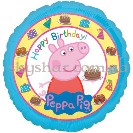 Опция Фольгована кулька коло "Свинка Пеппа" – фото 26