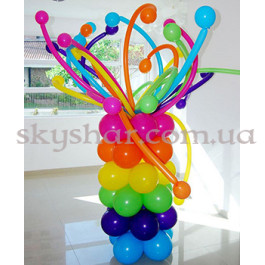 Опция Фігура з кульок "Колона Райдуга" – фото 5 Опция Фігура з кульок "Колона Райдуга" – фото 5