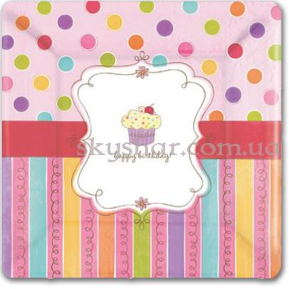 Серветки "С ДР Солодке Свято" 16 шт. – фото 1