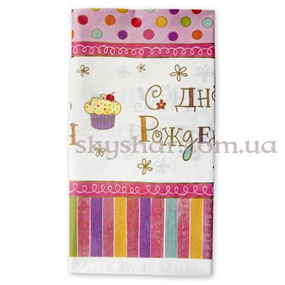 Скатертина "С ДР Солодке Свято" – фото 1