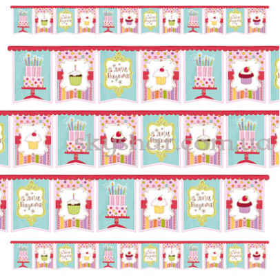 Гірлянда-вимпел "З ДР Солодке Свято" – фото 1