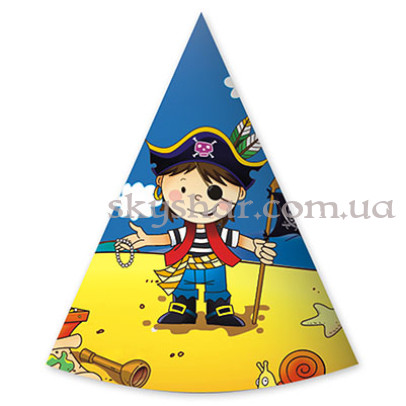 Ковпак "Маленький Пірат" 6 шт. – фото 1