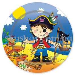 Опция Тарелки "Маленький Пират" 17см 6 шт. – фото 6 Опция Тарелки "Маленький Пират" 17см 6 шт. – фото 6
