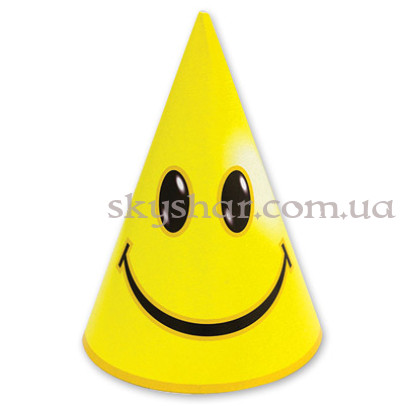 Ковпаки "Посмішка" жовті 8 шт. – фото 1