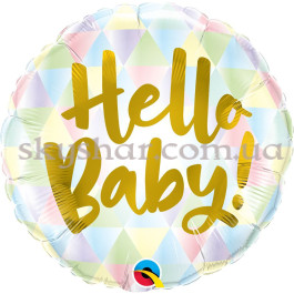 Опция Фольгована кулька "Привіт, Малюк! Ромби" – фото 25