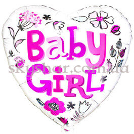 Фольгована кулька "Сердечко для дівчинки" – фото 26