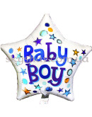 Фольгована кулька "Зірочка для хлопчика" – фото 3
