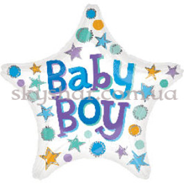 Опция Фольгированный шар "Звездочка для мальчика" – фото 19