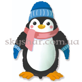 Опция Фольгована кулька "Пінгвін в шапці та рукавичках" – фото 22
