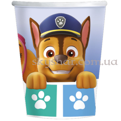Стакани "Щенячий Патруль Paw Patrol" 250 мл 8 шт. – фото 1 Стакани "Щенячий Патруль Paw Patrol" 250 мл 8 шт. – фото 1