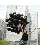 Кулька з гелієм 12" Чорна – фото 3