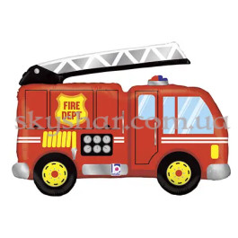 Опция Фольгированный шар "Пожарная машина" – фото 4 Опция Фольгированный шар "Пожарная машина" – фото 4