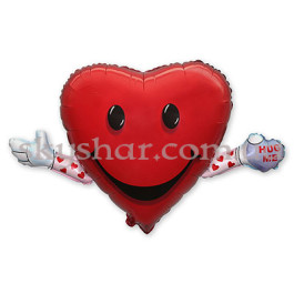 Опция Фольгированный шар "Сердце с руками" – фото 7