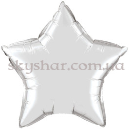 Опция Фольгована кулька "Велика зірка срібна 80 см" – фото 15