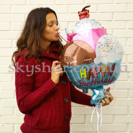 Фольгированный шар "Мороженое" – фото 6