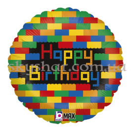 Опция Фольгована кулька "Happy Birthday Конструктор" – фото 2