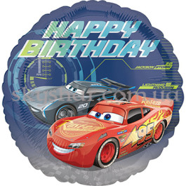 Опция Фольгована кулька "Happy Birthday Тачки" – фото 12 Опция Фольгована кулька "Happy Birthday Тачки" – фото 12