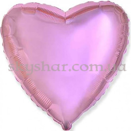 Опция Фольгированный шар "Сердце ярко розовое" 46 см – фото 21