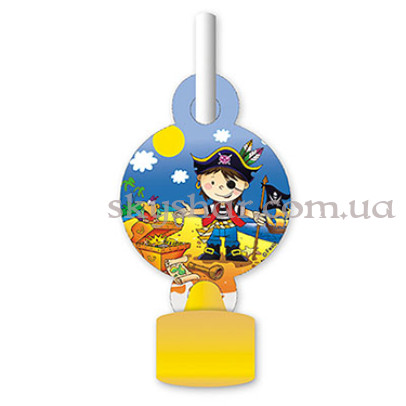 Язик-гудок "Маленький Пірат" 6шт – фото 1