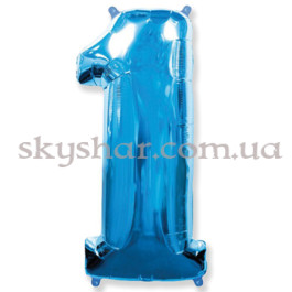 Опция Фольгированная цифра "1" Синяя  – фото 7