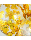 Кулька з конфетті "Золоті кола" – фото 3 Кулька з конфетті "Золоті кола" – фото 3