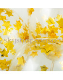 Кулька з конфетті "Золоті зірки" – фото 3