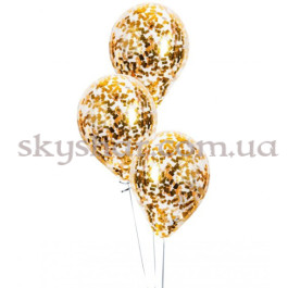 Опция Шар с конфетти "Золотые квадраты" – фото 26 Опция Шар с конфетти "Золотые квадраты" – фото 26