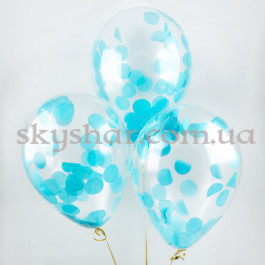 Опция Кулька з конфетті "Бірюзові кола" – фото 15