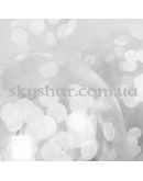 Кулька з конфетті "Білі кола" – фото 3 Кулька з конфетті "Білі кола" – фото 3