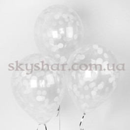 Опция Кулька з конфетті "Білі кола" – фото 16