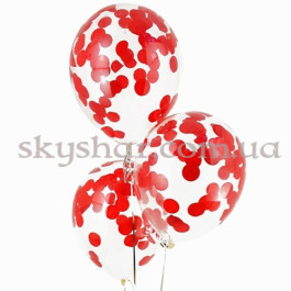 Опция Шар с конфетти "Красные круги" – фото 14