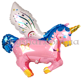 Опция Фольгована кулька "Єдиноріг рожевий" – фото 12