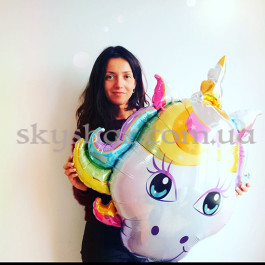Фольгована кулька "Єдиноріг Райдужний" – фото 23