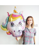 Фольгированный шар "Единорог Радужный" – фото 4 Фольгированный шар "Единорог Радужный" – фото 4